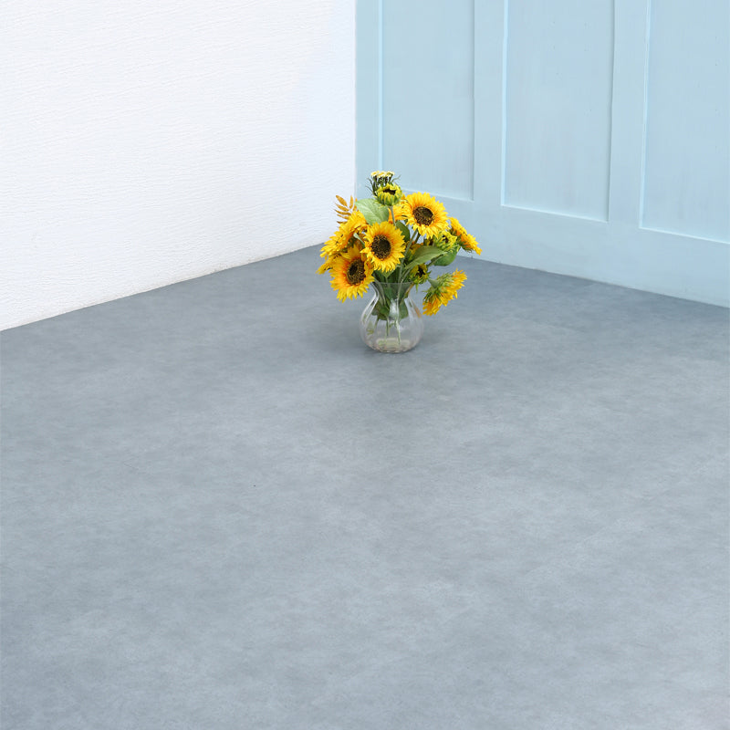 Peel and Stick PVC Flooring Low Gloss PVC Flooring with Fabric Look Grey Clearhalo 'Flooring 'Home Improvement' 'home_improvement' 'home_improvement_vinyl_flooring' 'Vinyl Flooring' 'vinyl_flooring' Walls and Ceiling' 6834929