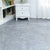 Peel and Stick PVC Flooring Low Gloss PVC Flooring with Fabric Look Silver Gray Clearhalo 'Flooring 'Home Improvement' 'home_improvement' 'home_improvement_vinyl_flooring' 'Vinyl Flooring' 'vinyl_flooring' Walls and Ceiling' 6834931