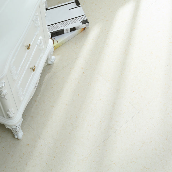 Peel and Stick PVC Flooring Low Gloss PVC Flooring with Fabric Look Light Yellow Clearhalo 'Flooring 'Home Improvement' 'home_improvement' 'home_improvement_vinyl_flooring' 'Vinyl Flooring' 'vinyl_flooring' Walls and Ceiling' 6834947