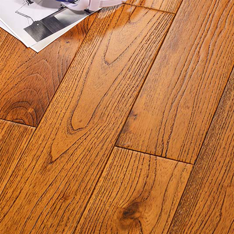 Modern Style Laminate Floor Solid Wood Laminate Floor with Medium and Light Color Orange Clearhalo 'Flooring 'Home Improvement' 'home_improvement' 'home_improvement_laminate_flooring' 'Laminate Flooring' 'laminate_flooring' Walls and Ceiling' 6834961