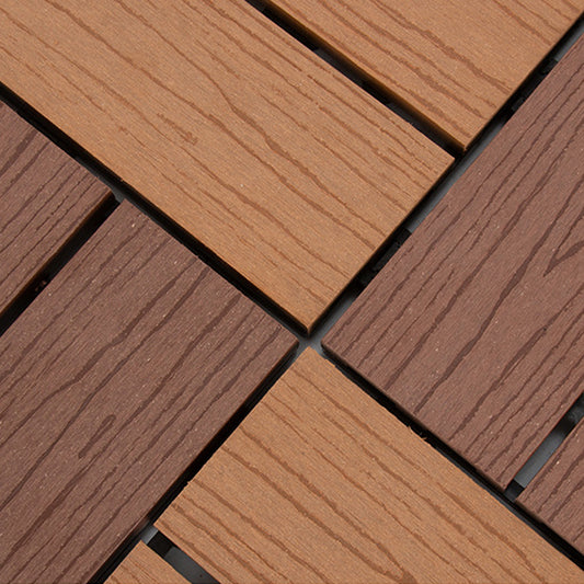 Composite Flooring Tile Interlocking Outdoor Flooring Flooring Tile Clearhalo 'Home Improvement' 'home_improvement' 'home_improvement_outdoor_deck_tiles_planks' 'Outdoor Deck Tiles & Planks' 'Outdoor Flooring & Tile' 'Outdoor Remodel' 'outdoor_deck_tiles_planks' 6835031