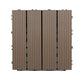 Classic Interlocking Deck Plank Solid Color Patio Flooring Tiles Brown Clearhalo 'Home Improvement' 'home_improvement' 'home_improvement_outdoor_deck_tiles_planks' 'Outdoor Deck Tiles & Planks' 'Outdoor Flooring & Tile' 'Outdoor Remodel' 'outdoor_deck_tiles_planks' 6835060