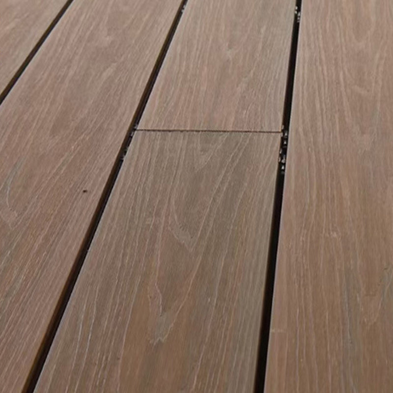 Classic Interlocking Deck Plank Solid Color Patio Flooring Tiles Clearhalo 'Home Improvement' 'home_improvement' 'home_improvement_outdoor_deck_tiles_planks' 'Outdoor Deck Tiles & Planks' 'Outdoor Flooring & Tile' 'Outdoor Remodel' 'outdoor_deck_tiles_planks' 6835061