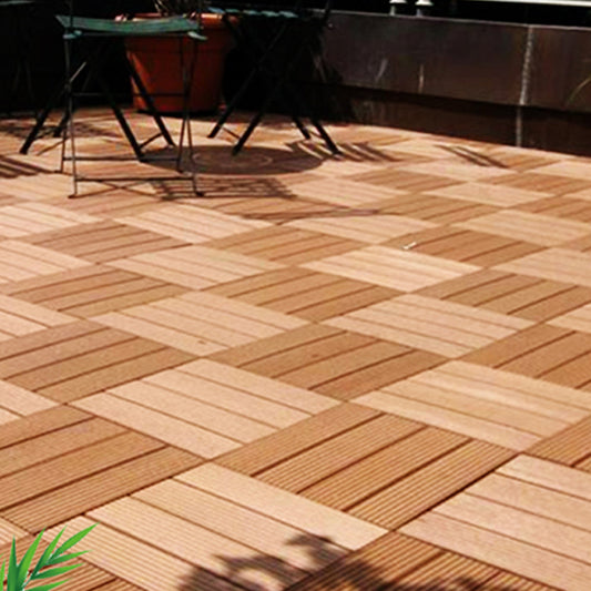 Classical Flooring Tile Interlocking Composite Outdoor Flooring Flooring Tile Clearhalo 'Home Improvement' 'home_improvement' 'home_improvement_outdoor_deck_tiles_planks' 'Outdoor Deck Tiles & Planks' 'Outdoor Flooring & Tile' 'Outdoor Remodel' 'outdoor_deck_tiles_planks' 6835075