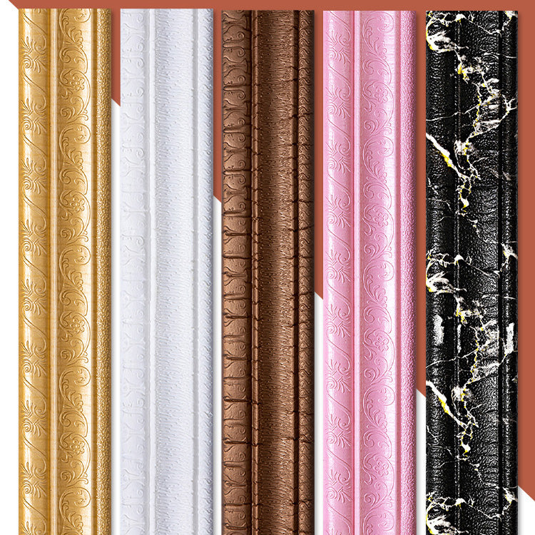 Gorgeous Style Wall Plank 3D Print Bathroom Living Room Foam Baseboard Clearhalo 'Flooring 'Home Improvement' 'home_improvement' 'home_improvement_wall_paneling' 'Wall Paneling' 'wall_paneling' 'Walls & Ceilings' Walls and Ceiling' 6835123