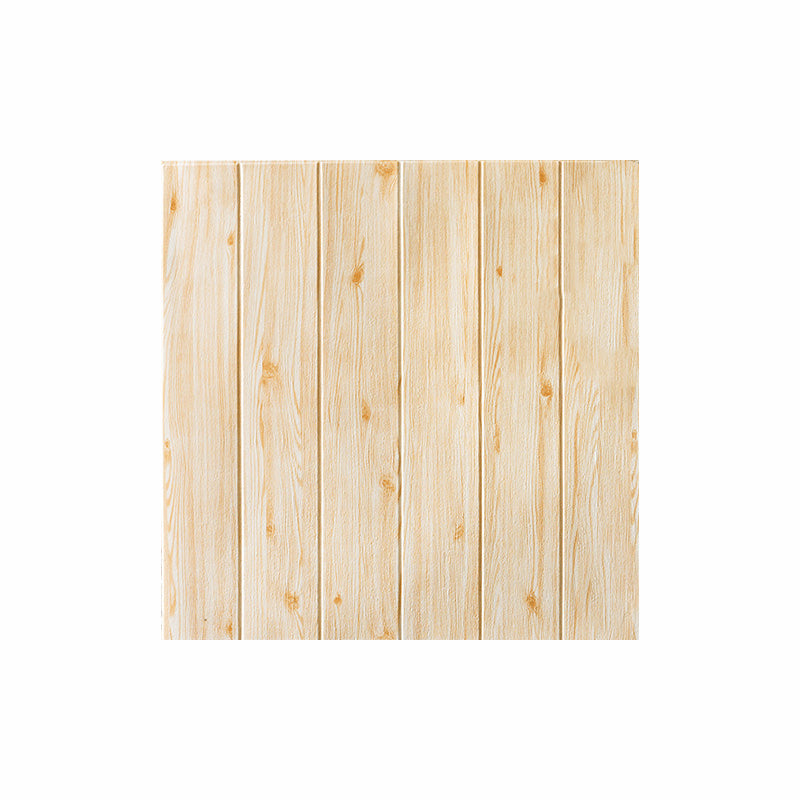 Modern Tin Backsplash Paneling Smooth Thickened Wall Ceiling Wood Grain Design Natural Clearhalo 'Flooring 'Home Improvement' 'home_improvement' 'home_improvement_wall_paneling' 'Wall Paneling' 'wall_paneling' 'Walls & Ceilings' Walls and Ceiling' 6835232