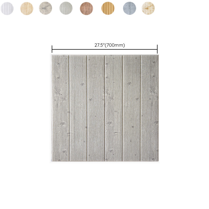 Modern Tin Backsplash Paneling Smooth Thickened Wall Ceiling Wood Grain Design Clearhalo 'Flooring 'Home Improvement' 'home_improvement' 'home_improvement_wall_paneling' 'Wall Paneling' 'wall_paneling' 'Walls & Ceilings' Walls and Ceiling' 6835250