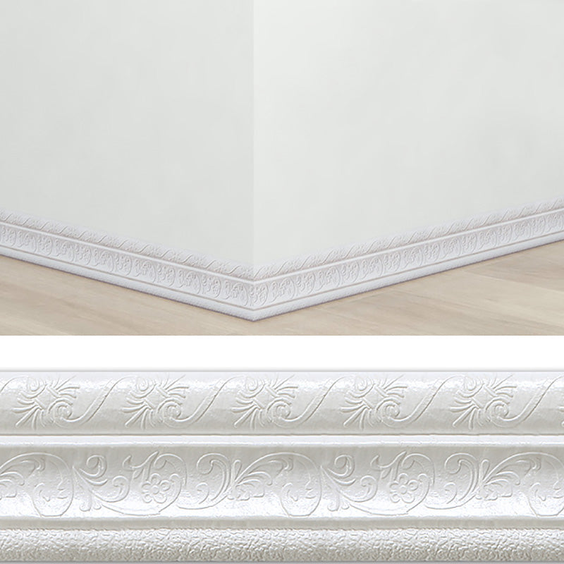 Pvc Baseboard Modern Modern Pearl Wainscoting PVC Baseboard Access Panel Peel and Stick Wall ...