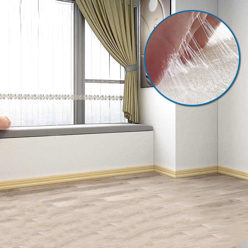 Modern Pearl Wainscoting PVC Baseboard Access Panel Peel and Stick Wall Baseboard Yellow White Nano Strong Glue Fund Clearhalo 'Flooring 'Home Improvement' 'home_improvement' 'home_improvement_wall_paneling' 'Wall Paneling' 'wall_paneling' 'Walls & Ceilings' Walls and Ceiling' 6835361