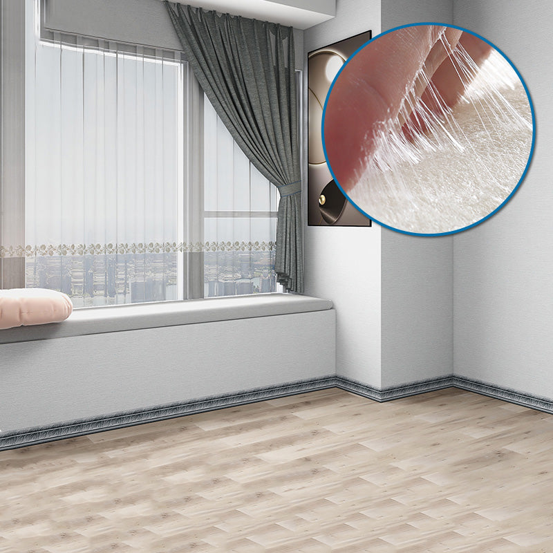 Modern Pearl Wainscoting PVC Baseboard Access Panel Peel and Stick Wall Baseboard Silver Gray Nano Strong Glue Fund Clearhalo 'Flooring 'Home Improvement' 'home_improvement' 'home_improvement_wall_paneling' 'Wall Paneling' 'wall_paneling' 'Walls & Ceilings' Walls and Ceiling' 6835365