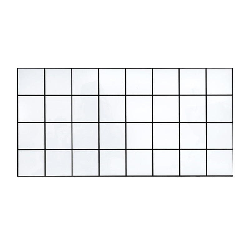 Modern Peel and Stick Tile Bathroom Single Tile Peel and Stick Tile Clearhalo 'Flooring 'Home Improvement' 'home_improvement' 'home_improvement_peel_stick_blacksplash' 'Peel & Stick Backsplash Tile' 'peel_stick_blacksplash' 'Walls & Ceilings' Walls and Ceiling' 6835427