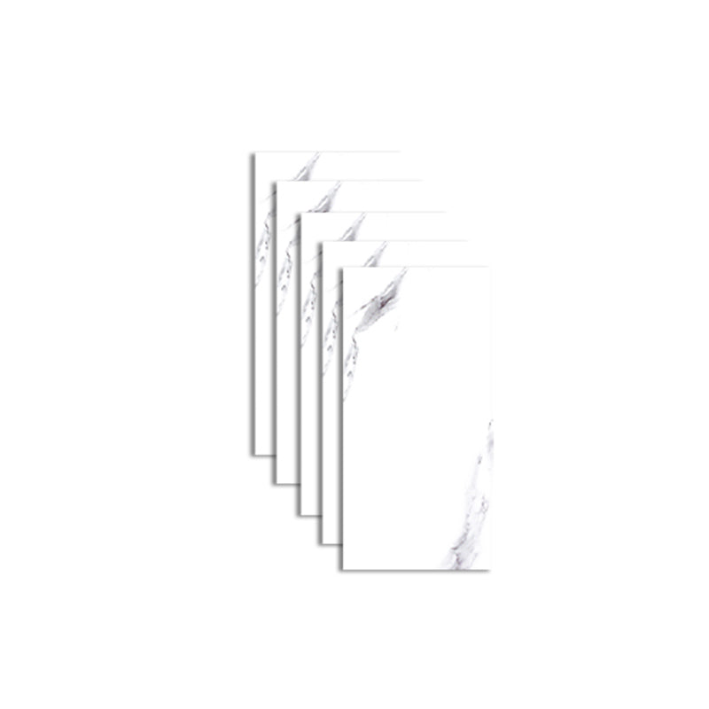 Bathroom Peel and Stick Wall Tile Modern Peel and Stick Wall Tile with Rectangle Shape White Clearhalo 'Flooring 'Home Improvement' 'home_improvement' 'home_improvement_peel_stick_blacksplash' 'Peel & Stick Backsplash Tile' 'peel_stick_blacksplash' 'Walls & Ceilings' Walls and Ceiling' 6835440