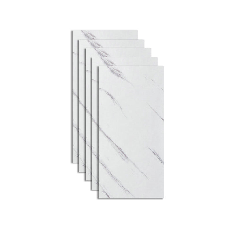 Wallpaper Floor Tile Marble Waterproof Paste Floor Tile Wallpaper Textured White Clearhalo 'Flooring 'Home Improvement' 'home_improvement' 'home_improvement_peel_stick_blacksplash' 'Peel & Stick Backsplash Tile' 'peel_stick_blacksplash' 'Walls & Ceilings' Walls and Ceiling' 6835477