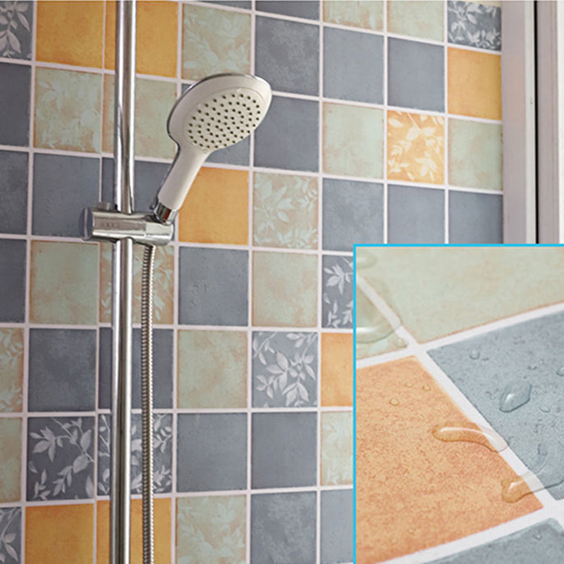 Kitchen Wall Tile Peel and Stick Wallpaper Waterproof Anti-oil Wallpaper Clearhalo 'Flooring 'Home Improvement' 'home_improvement' 'home_improvement_peel_stick_blacksplash' 'Peel & Stick Backsplash Tile' 'peel_stick_blacksplash' 'Walls & Ceilings' Walls and Ceiling' 6835485