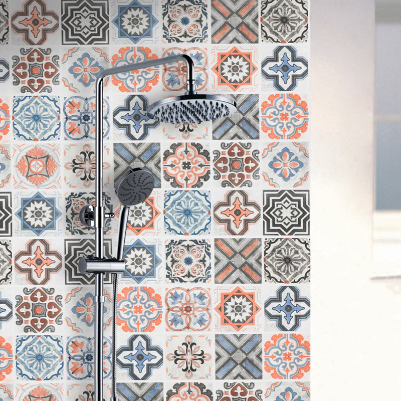 Kitchen Wall Tile Peel and Stick Wallpaper Waterproof Anti-oil Wallpaper Smoke Gray Clearhalo 'Flooring 'Home Improvement' 'home_improvement' 'home_improvement_peel_stick_blacksplash' 'Peel & Stick Backsplash Tile' 'peel_stick_blacksplash' 'Walls & Ceilings' Walls and Ceiling' 6835489