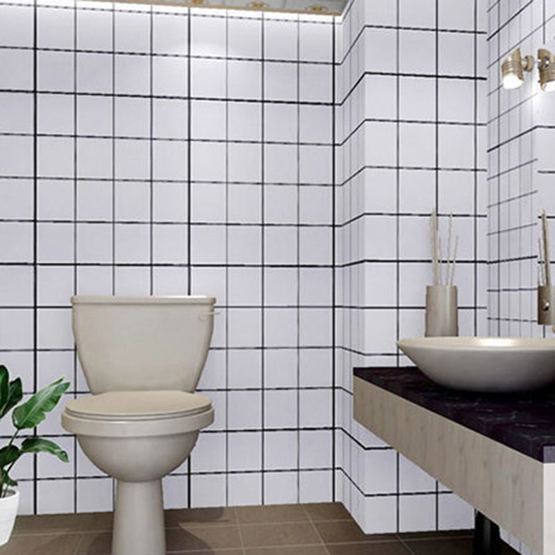 Kitchen Wall Tile Peel and Stick Wallpaper Waterproof Anti-oil Wallpaper Clearhalo 'Flooring 'Home Improvement' 'home_improvement' 'home_improvement_peel_stick_blacksplash' 'Peel & Stick Backsplash Tile' 'peel_stick_blacksplash' 'Walls & Ceilings' Walls and Ceiling' 6835492