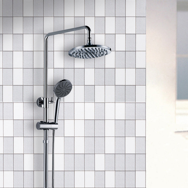 Kitchen Wall Tile Peel and Stick Wallpaper Waterproof Anti-oil Wallpaper Cream Gray Clearhalo 'Flooring 'Home Improvement' 'home_improvement' 'home_improvement_peel_stick_blacksplash' 'Peel & Stick Backsplash Tile' 'peel_stick_blacksplash' 'Walls & Ceilings' Walls and Ceiling' 6835500