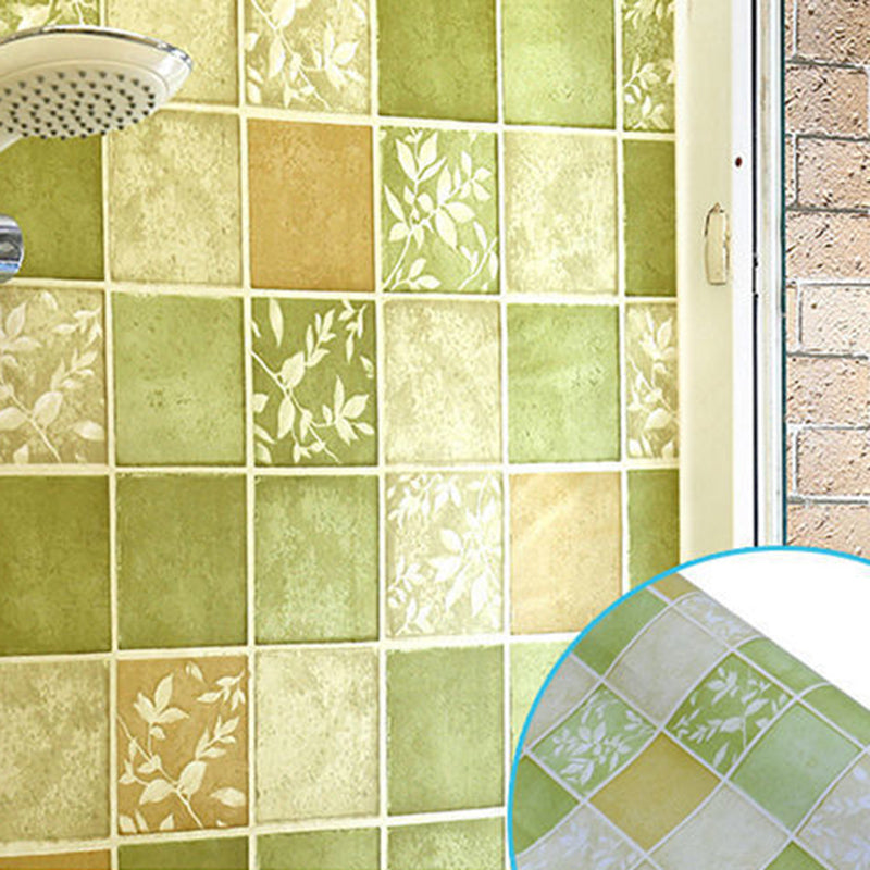 Kitchen Wall Tile Peel and Stick Wallpaper Waterproof Anti-oil Wallpaper Clearhalo 'Flooring 'Home Improvement' 'home_improvement' 'home_improvement_peel_stick_blacksplash' 'Peel & Stick Backsplash Tile' 'peel_stick_blacksplash' 'Walls & Ceilings' Walls and Ceiling' 6835503