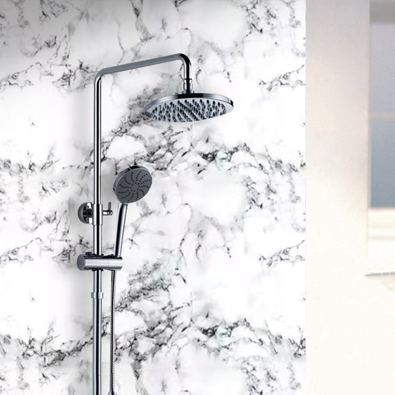 Kitchen Wall Tile Peel and Stick Wallpaper Waterproof Anti-oil Wallpaper White-Black Clearhalo 'Flooring 'Home Improvement' 'home_improvement' 'home_improvement_peel_stick_blacksplash' 'Peel & Stick Backsplash Tile' 'peel_stick_blacksplash' 'Walls & Ceilings' Walls and Ceiling' 6835510