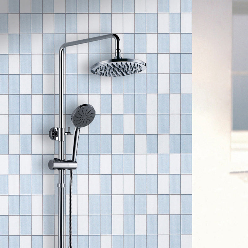 Kitchen Wall Tile Peel and Stick Wallpaper Waterproof Anti-oil Wallpaper Sky Blue Clearhalo 'Flooring 'Home Improvement' 'home_improvement' 'home_improvement_peel_stick_blacksplash' 'Peel & Stick Backsplash Tile' 'peel_stick_blacksplash' 'Walls & Ceilings' Walls and Ceiling' 6835516