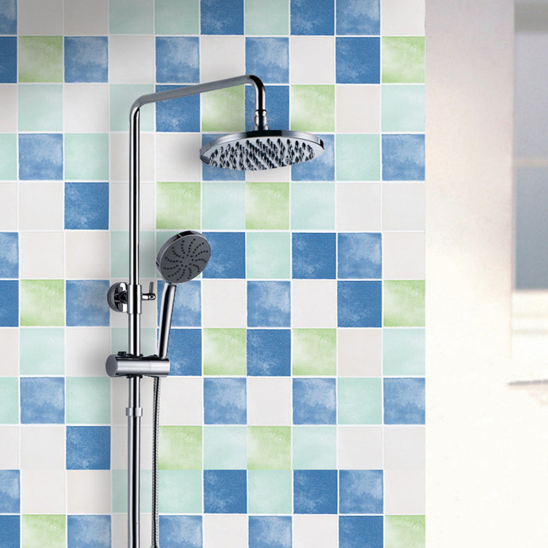 Kitchen Wall Tile Peel and Stick Wallpaper Waterproof Anti-oil Wallpaper Dark Blue Clearhalo 'Flooring 'Home Improvement' 'home_improvement' 'home_improvement_peel_stick_blacksplash' 'Peel & Stick Backsplash Tile' 'peel_stick_blacksplash' 'Walls & Ceilings' Walls and Ceiling' 6835517