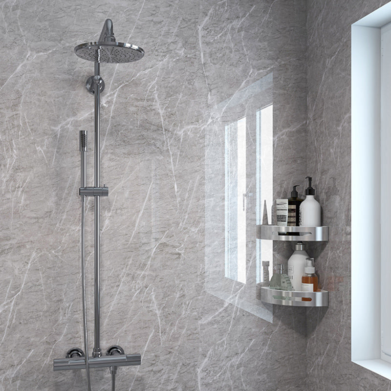 Modern Waterproof Single Tile Peel and Stick Backsplash Tile for Bathroom Clearhalo 'Flooring 'Home Improvement' 'home_improvement' 'home_improvement_peel_stick_blacksplash' 'Peel & Stick Backsplash Tile' 'peel_stick_blacksplash' 'Walls & Ceilings' Walls and Ceiling' 6835565