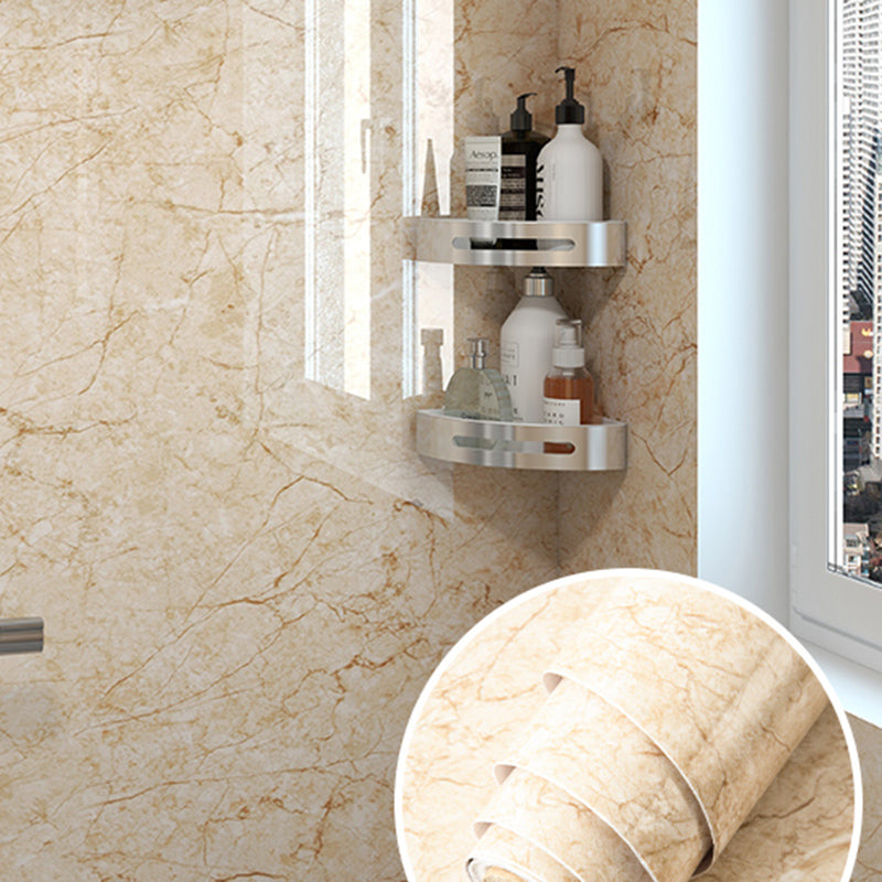 Modern Waterproof Single Tile Peel and Stick Backsplash Tile for Bathroom Yellow Clearhalo 'Flooring 'Home Improvement' 'home_improvement' 'home_improvement_peel_stick_blacksplash' 'Peel & Stick Backsplash Tile' 'peel_stick_blacksplash' 'Walls & Ceilings' Walls and Ceiling' 6835568