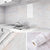 Contemporary Waterproof Single Tile Marble Print Peel and Stick Bathroom Backsplash Tile White-Saffron Clearhalo 'Flooring 'Home Improvement' 'home_improvement' 'home_improvement_peel_stick_blacksplash' 'Peel & Stick Backsplash Tile' 'peel_stick_blacksplash' 'Walls & Ceilings' Walls and Ceiling' 6835585