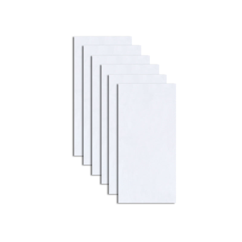 Modern Single Tile Peel and Stick Waterproof Backsplash Tile for Bathroom Gloss White Clearhalo 'Flooring 'Home Improvement' 'home_improvement' 'home_improvement_peel_stick_blacksplash' 'Peel & Stick Backsplash Tile' 'peel_stick_blacksplash' 'Walls & Ceilings' Walls and Ceiling' 6835624