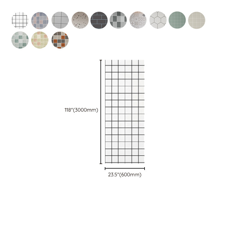 Modern Kitchen Backsplash Wallpaper Peel and Stick Backsplash Tile Clearhalo 'Flooring 'Home Improvement' 'home_improvement' 'home_improvement_peel_stick_blacksplash' 'Peel & Stick Backsplash Tile' 'peel_stick_blacksplash' 'Walls & Ceilings' Walls and Ceiling' 6835720