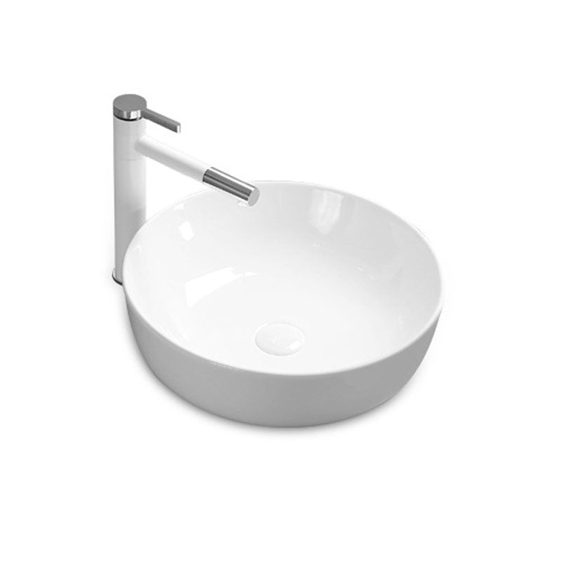 Modern Bathroom Sink Rectangular Porcelain Trough Sink with Pop-Up Drain 19.7"L x 15.7"W x 5.3"H Bright White Sink with Faucet Clearhalo 'Bathroom Remodel & Bathroom Fixtures' 'Bathroom Sinks & Faucet Components' 'Bathroom Sinks' 'bathroom_sink' 'Home Improvement' 'home_improvement' 'home_improvement_bathroom_sink' 6836207