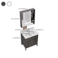 Gorgeous Bath Vanity Wall Mounted Standard Vanity Cabinet with Mirror Cabinet Clearhalo 'Bathroom Remodel & Bathroom Fixtures' 'Bathroom Vanities' 'bathroom_vanities' 'Home Improvement' 'home_improvement' 'home_improvement_bathroom_vanities' 6836327