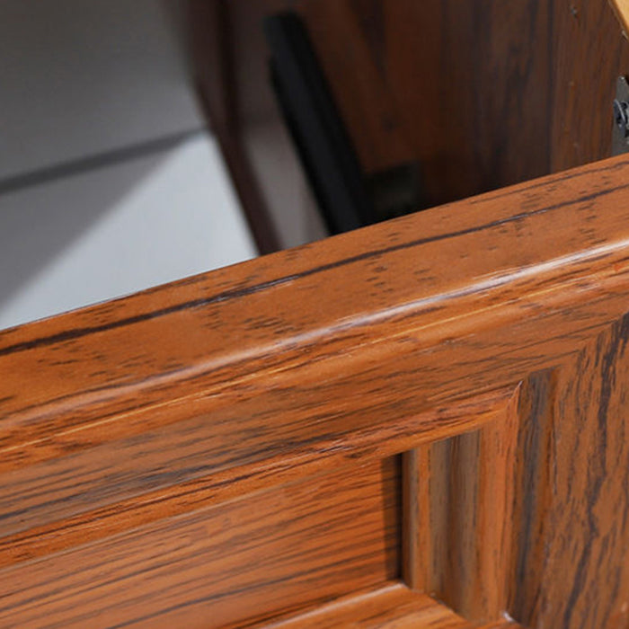 Traditional Bathroom Vanity Free-standing Standard Mirror Cabinet Wooden Vanity Cabinet Clearhalo 'Bathroom Remodel & Bathroom Fixtures' 'Bathroom Vanities' 'bathroom_vanities' 'Home Improvement' 'home_improvement' 'home_improvement_bathroom_vanities' 6836348