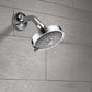 Modern Standard 5 Setting Shower Head Round Metal Adjustable Spray Pattern Showerhead Clearhalo 'Bathroom Remodel & Bathroom Fixtures' 'Home Improvement' 'home_improvement' 'home_improvement_shower_heads' 'Shower Heads' 'shower_heads' 'Showers & Bathtubs Plumbing' 'Showers & Bathtubs' 6836614