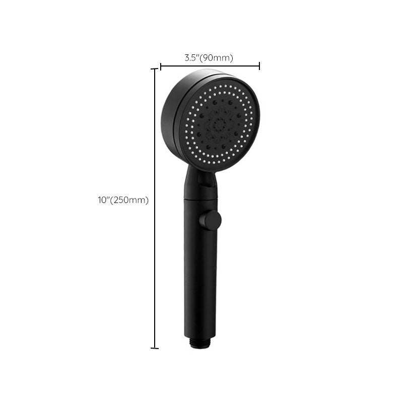 Contemporary Shower Head Combo Handheld Shower Head Plastic Wall-Mount Shower Head Clearhalo 'Bathroom Remodel & Bathroom Fixtures' 'Home Improvement' 'home_improvement' 'home_improvement_shower_heads' 'Shower Heads' 'shower_heads' 'Showers & Bathtubs Plumbing' 'Showers & Bathtubs' 6836630