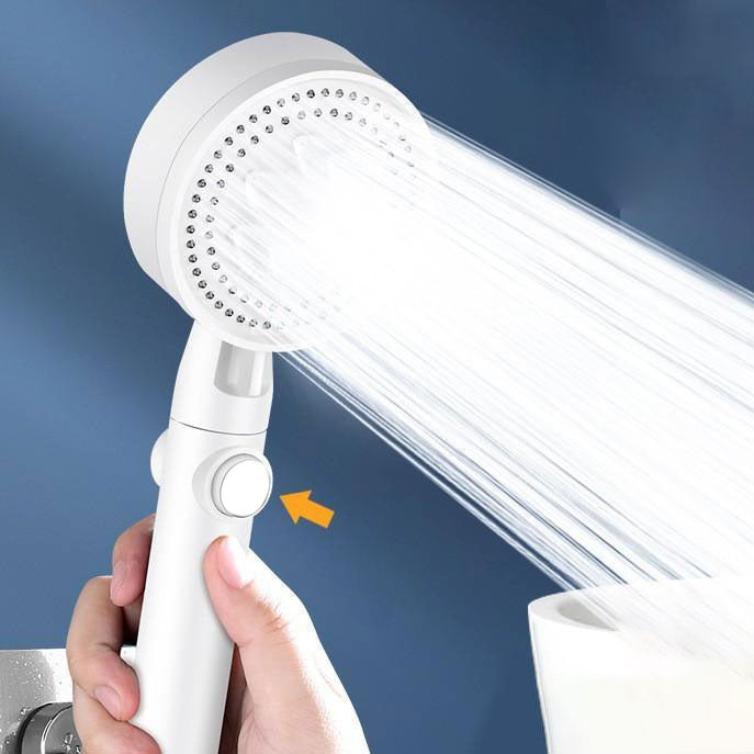 Contemporary Shower Head Combo Handheld Shower Head Plastic Wall-Mount Shower Combo Clearhalo 'Bathroom Remodel & Bathroom Fixtures' 'Home Improvement' 'home_improvement' 'home_improvement_shower_heads' 'Shower Heads' 'shower_heads' 'Showers & Bathtubs Plumbing' 'Showers & Bathtubs' 6836636