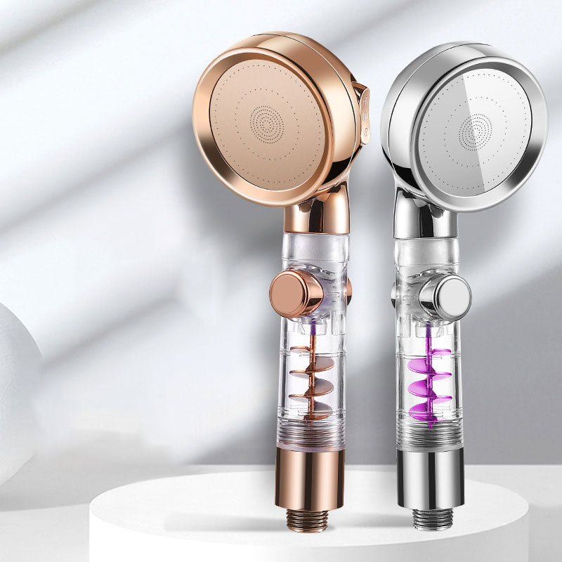 Contemporary Shower Combo Handheld Shower Head Plastic Wall-Mount Shower Head Combo Clearhalo 'Bathroom Remodel & Bathroom Fixtures' 'Home Improvement' 'home_improvement' 'home_improvement_shower_heads' 'Shower Heads' 'shower_heads' 'Showers & Bathtubs Plumbing' 'Showers & Bathtubs' 6836656