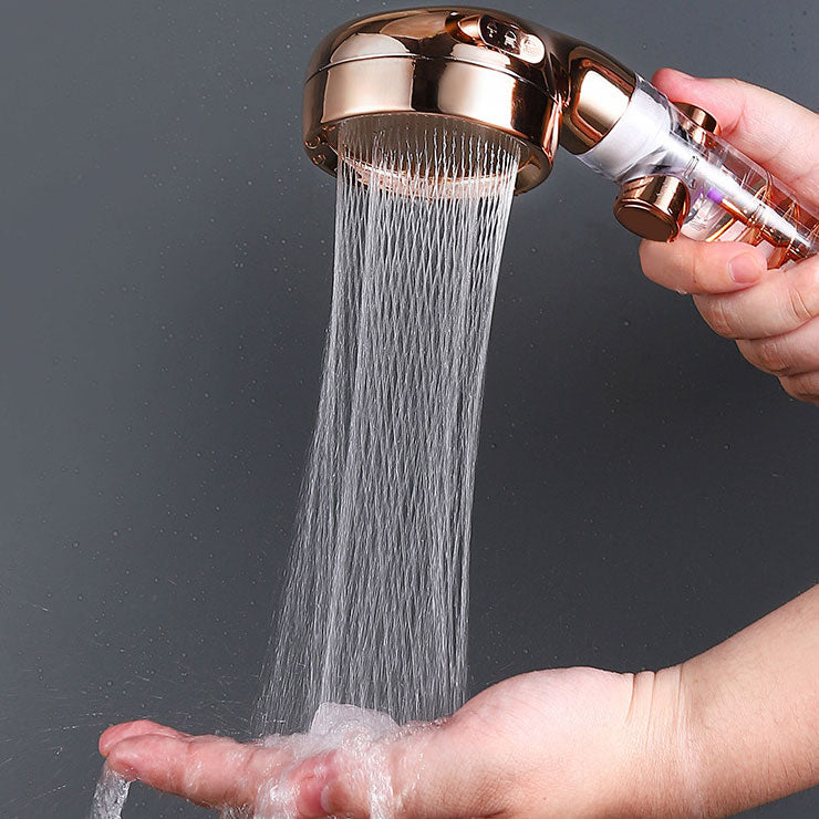 Contemporary Shower Combo Handheld Shower Head Plastic Wall-Mount Shower Head Combo Clearhalo 'Bathroom Remodel & Bathroom Fixtures' 'Home Improvement' 'home_improvement' 'home_improvement_shower_heads' 'Shower Heads' 'shower_heads' 'Showers & Bathtubs Plumbing' 'Showers & Bathtubs' 6836667