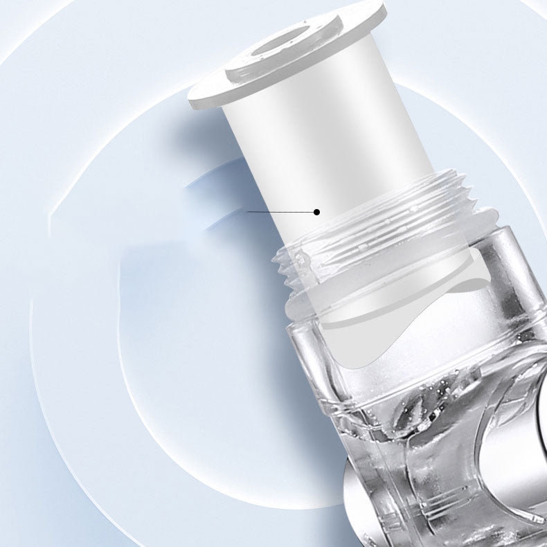 Contemporary Shower Combo Handheld Shower Head Plastic Wall-Mount Shower Head Combo Clearhalo 'Bathroom Remodel & Bathroom Fixtures' 'Home Improvement' 'home_improvement' 'home_improvement_shower_heads' 'Shower Heads' 'shower_heads' 'Showers & Bathtubs Plumbing' 'Showers & Bathtubs' 6836670