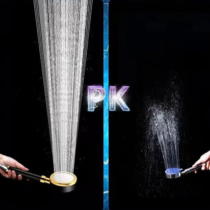 Contemporary Shower Combo Handheld Shower Head Metal Wall-Mount Shower Head Combo Clearhalo 'Bathroom Remodel & Bathroom Fixtures' 'Home Improvement' 'home_improvement' 'home_improvement_shower_heads' 'Shower Heads' 'shower_heads' 'Showers & Bathtubs Plumbing' 'Showers & Bathtubs' 6836703