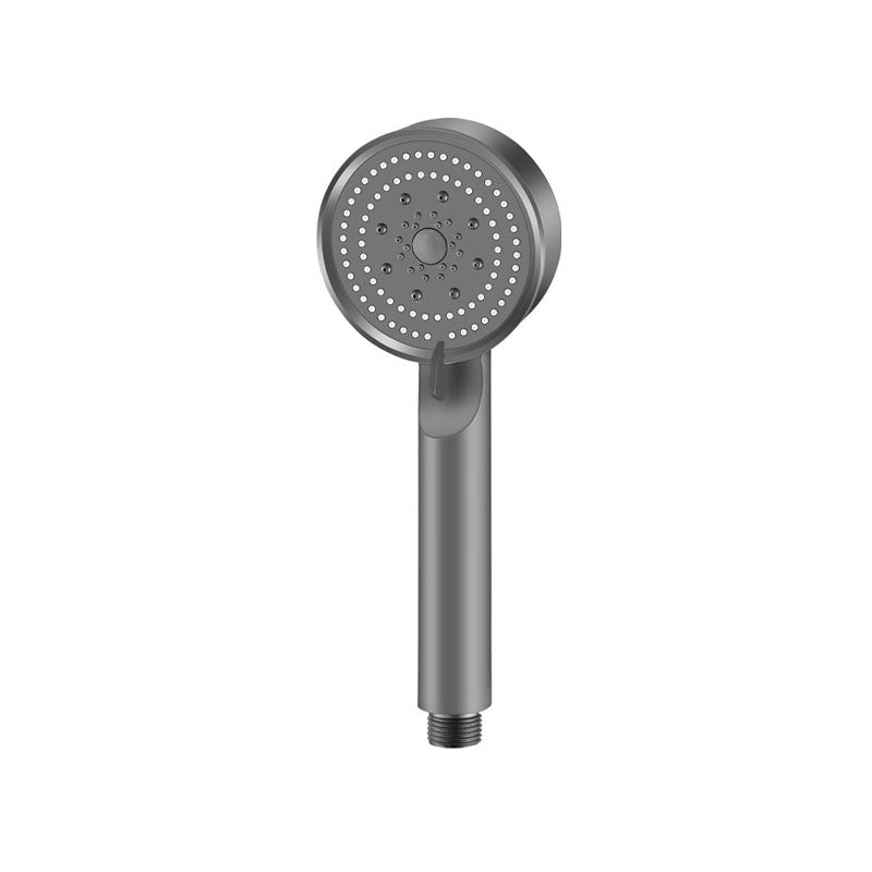 Contemporary Shower Head Combo Handheld Shower Head Plastic Wall-Mount Round Shower Combo Clearhalo 'Bathroom Remodel & Bathroom Fixtures' 'Home Improvement' 'home_improvement' 'home_improvement_shower_heads' 'Shower Heads' 'shower_heads' 'Showers & Bathtubs Plumbing' 'Showers & Bathtubs' 6836783