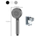 Contemporary Shower Head Combo Handheld Shower Head Plastic Wall-Mount Round Shower Combo Clearhalo 'Bathroom Remodel & Bathroom Fixtures' 'Home Improvement' 'home_improvement' 'home_improvement_shower_heads' 'Shower Heads' 'shower_heads' 'Showers & Bathtubs Plumbing' 'Showers & Bathtubs' 6836801