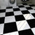 Peel and Stick PVC Flooring Low Gloss Vinyl Flooring with Stone Look Black/ White Plaid Clearhalo 'Flooring 'Home Improvement' 'home_improvement' 'home_improvement_vinyl_flooring' 'Vinyl Flooring' 'vinyl_flooring' Walls and Ceiling' 6836892