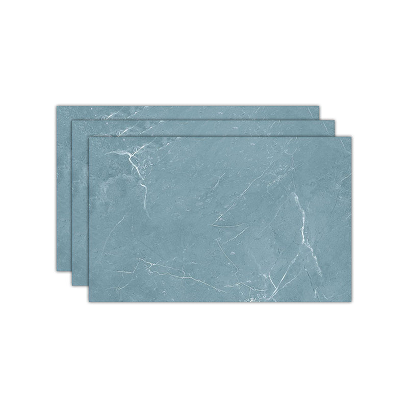 Peel and Stick Vinyl Flooring Low Gloss Vinyl Flooring with Marble Look Blue Clearhalo 'Flooring 'Home Improvement' 'home_improvement' 'home_improvement_vinyl_flooring' 'Vinyl Flooring' 'vinyl_flooring' Walls and Ceiling' 6836931