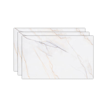 Peel and Stick Vinyl Flooring Low Gloss Vinyl Flooring with Marble Look White-Yellow Clearhalo 'Flooring 'Home Improvement' 'home_improvement' 'home_improvement_vinyl_flooring' 'Vinyl Flooring' 'vinyl_flooring' Walls and Ceiling' 6836935