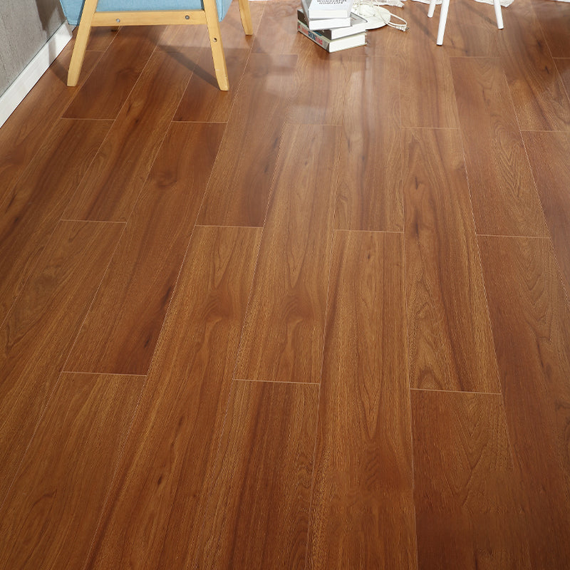 Scratch Resistant Wood Laminate Floor Textured Laminate Flooring Red Brown Clearhalo 'Flooring 'Home Improvement' 'home_improvement' 'home_improvement_laminate_flooring' 'Laminate Flooring' 'laminate_flooring' Walls and Ceiling' 6837107