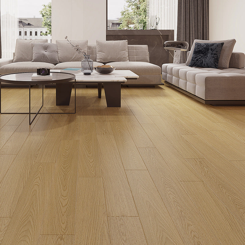 Wooden Laminate Floor Water-Resistant Tongue and Groove Llocking Laminate Plank Flooring Light Brown Clearhalo 'Flooring 'Home Improvement' 'home_improvement' 'home_improvement_laminate_flooring' 'Laminate Flooring' 'laminate_flooring' Walls and Ceiling' 6837181