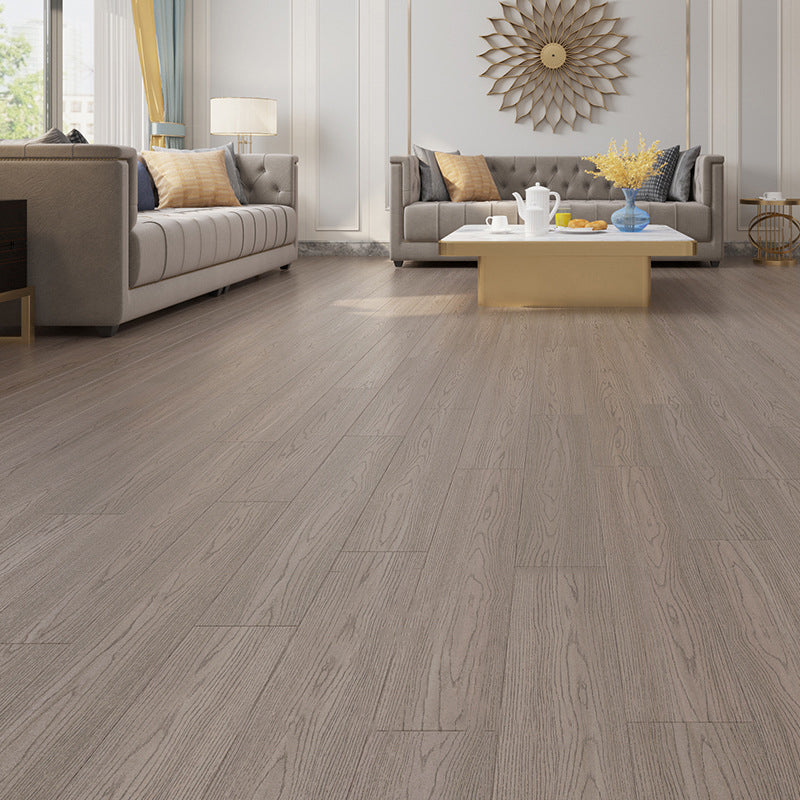 Wooden Laminate Floor Water-Resistant Tongue and Groove Llocking Laminate Plank Flooring Dark Khaki Clearhalo 'Flooring 'Home Improvement' 'home_improvement' 'home_improvement_laminate_flooring' 'Laminate Flooring' 'laminate_flooring' Walls and Ceiling' 6837184