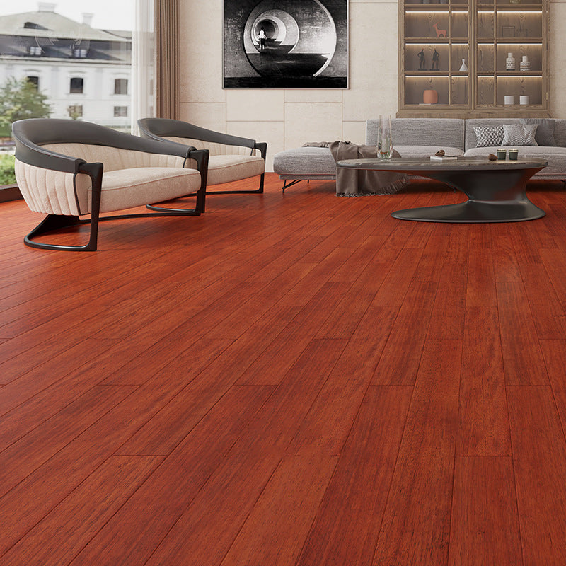 Wooden Laminate Floor Water-Resistant Tongue and Groove Llocking Laminate Plank Flooring Red Brown Clearhalo 'Flooring 'Home Improvement' 'home_improvement' 'home_improvement_laminate_flooring' 'Laminate Flooring' 'laminate_flooring' Walls and Ceiling' 6837189