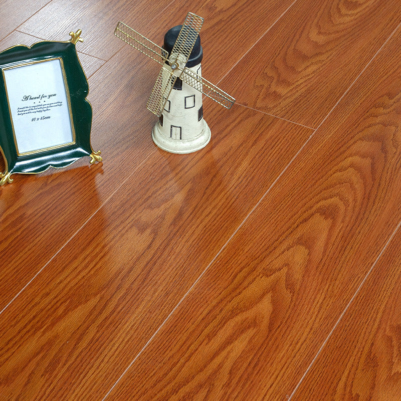 Mildew Resistant Laminate Flooring Solid Wood Laminate Plank Flooring Red Brown Clearhalo 'Flooring 'Home Improvement' 'home_improvement' 'home_improvement_laminate_flooring' 'Laminate Flooring' 'laminate_flooring' Walls and Ceiling' 6837235